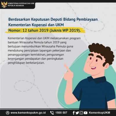 Keputusan Deputi Bidang Pembiayaan Kementerian Koperasi dan UKM - 20190222